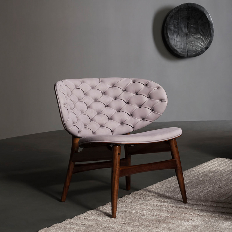 Kiváló minőségű modern design magas hátsó akcentus szék luxus valódi bőr kanapé széknappali