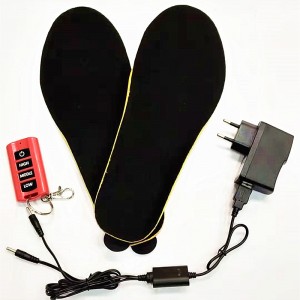 Új design elektromos fűtött talpbetét, akkumulátorfűtés talpbetét melegebb számára