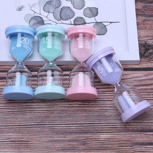 Homokos időzítők gyerekeknek, óvodai tanulási játékok, színes időzítők 1/3/5/10/30 perc osztálytermi időzítő, homokóra fogkefe időzítő, érzékszervi játékok