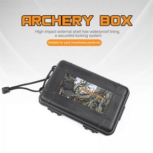 Elongarrow 470071 Archery Broadheads Storage Box