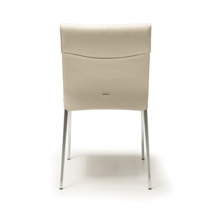 olasz fehér fém bőr skandináv étkezőszék 6, étkező számára