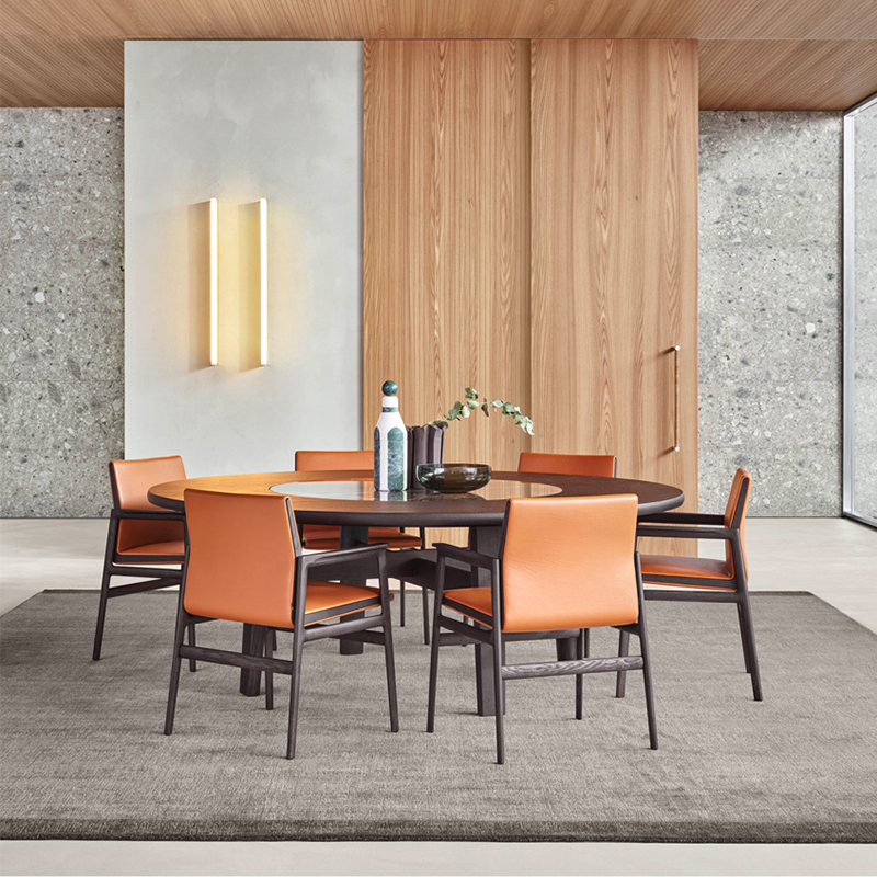 északi fekete láb szilárd fa szék étkező Modern étkezőszékek karokkal