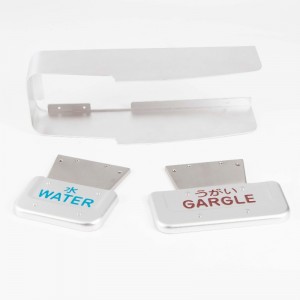 Alumínium bélyegzett lemezek színnel