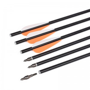 ENHONGARROW 16 hüvelykes 6*8 mm -es íjászat üvegszálas számszeríj csavaroknyilak