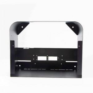 Fekete fém doboz keret