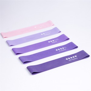 Jóga ellenállás gumi szalagok Beltéri kültéri fitnesz berendezések 0,35 mm-1,1 mm Pilates Sport edzés elasztikus zenekarok