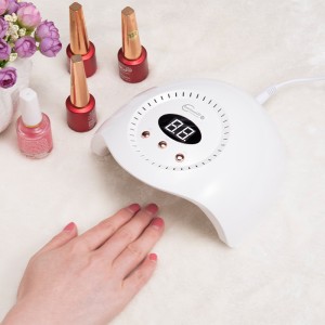 Kétoldalas, lélegző manikűr fototerápiás gép szivárvány 12