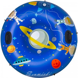 Téli kültéri szülő-gyermek játékok megvastagodott hidegálló tér felfújható hócső