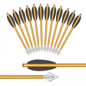 ELONGARROW 160 mm -es alumíniumnyíl csavarok a pisztolyhoz Kültéri vadászathoz