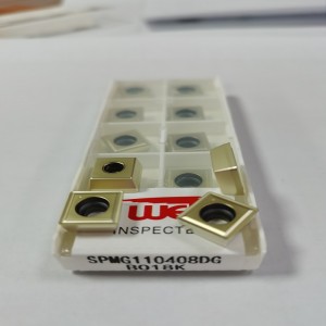 SPMG Betét megmunkáló acél, rozsdamentes acél, öntöttvas, alumínium ötvözet, sárgaréz