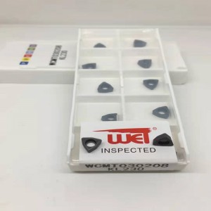 WCMT beszúrási acél, rozsdamentes acél, öntöttvas, alumínium ötvözet, sárgaréz