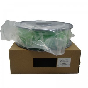 Pinrui 3Dnyomtató 1,75mmpetg filament fekete szín a 3D -snyomtatóhoz