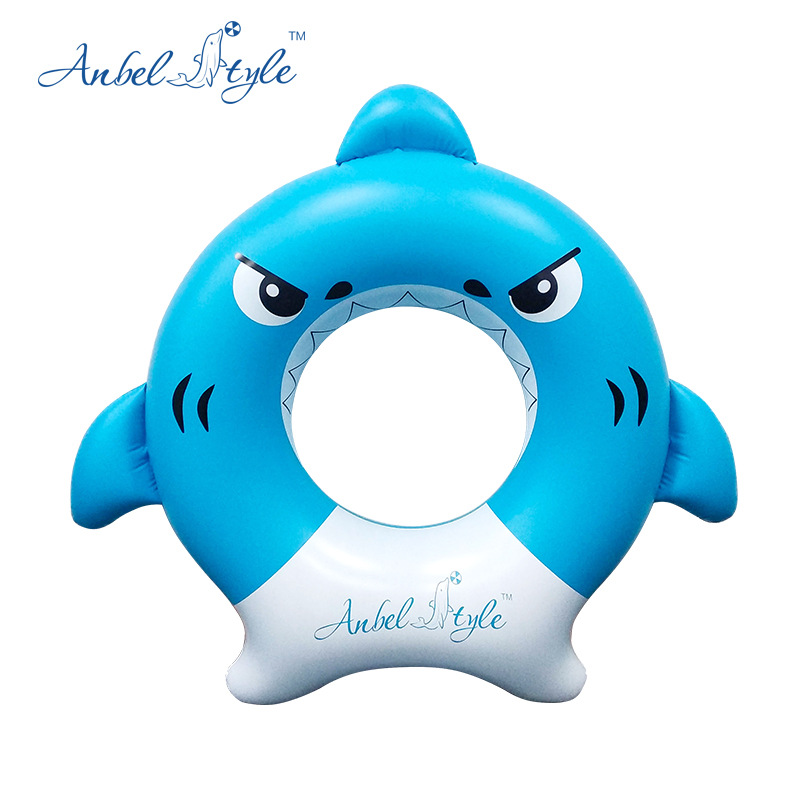 Az új felfújható gyermekek cápa úszó gyűrű