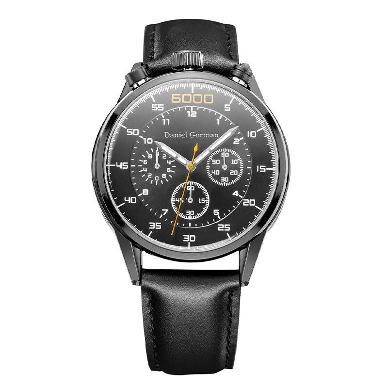 Daniel Gorman Casual Quartz Watch férfiak klasszikus sportórák rozsdamentes acél klasszikus kvarc órák