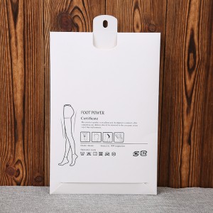 Harisnyanadrág -csomagoló doboz egy darabból álló harisnya csomagoló táska hosszú harisnya papírdoboz