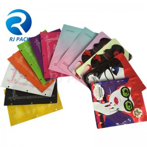 3 oldalsó tömítő tasak cipzárral