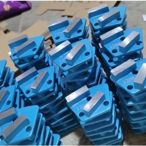 Ágazati gyémánt padlócsiszolópad lemez 120#/gravel fém kötött kaparó a daráló padló betonhoz