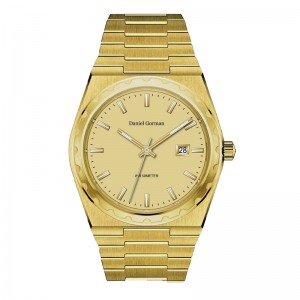 Órák férfi csukló rozsdamentes acél többfunkciós kvarc óra DG9001