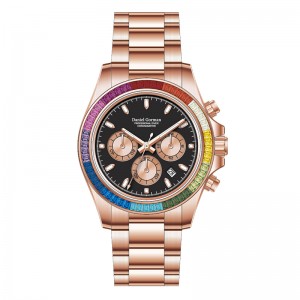 luxusóra rozsdamentes acél kvarc watchdg9003