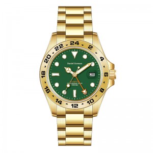 Rozsdamentes acél óra kvarc luxus watchdg9002