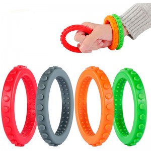 Biztonságos és környezetbarát Baby Fogaher Rings