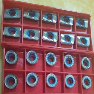 Beillesztés RPMT RDMT APMT End Mill beszúrása