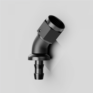 Egy darabból álló teljes áramlás megszakításnélküli barb push zár tömlő