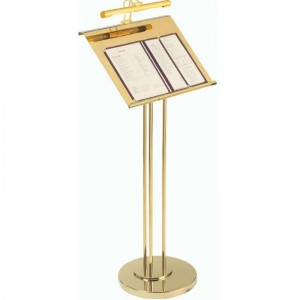 Szálloda éttermi előcsarnok márka kijelző állvány hirdetési állvány