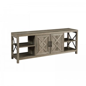 Retro stílusú TV -szekrény, parasztház szekrény, többfunkciós konzol