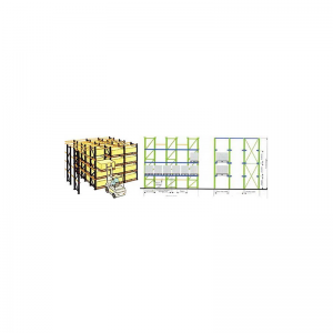 Haladjon raklap -állványban