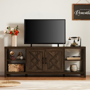 Retro stílusú TV -szekrény, parasztház szekrény, többfunkciós konzol