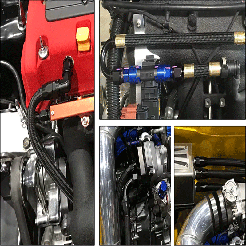 Az üzemanyagvezeték -módosítás hatásainak megjelenítése