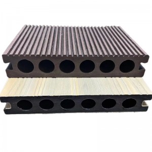 Újnépszerű, jó minőségű, alacsony árú WPC -vel tervezett padlópadló, kültéri padlócsempe fa műanyag kompozit csempe