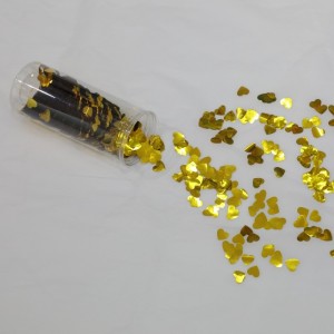Arany push pop konfetti poppers