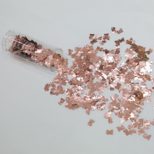 Rózsaszín puska pop konfetti poppers