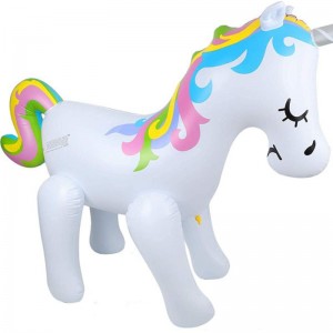 PVC felfújható sprinkler dinoszaurusz gyep egyszarv