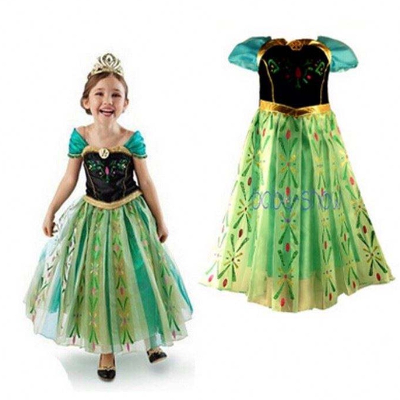 Elegáns szexi lány szűk mini ruha diszsy mini fasz hercegnő Anna Elsa parti ruhák bxlsxb