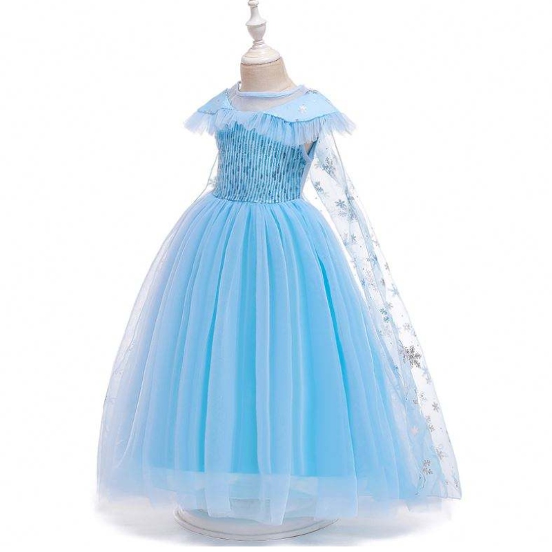 Új termék hercegnő jelmez gyerekek Masquerade Elsa Anna Fashion Girl jelmezes Party ruha lányok