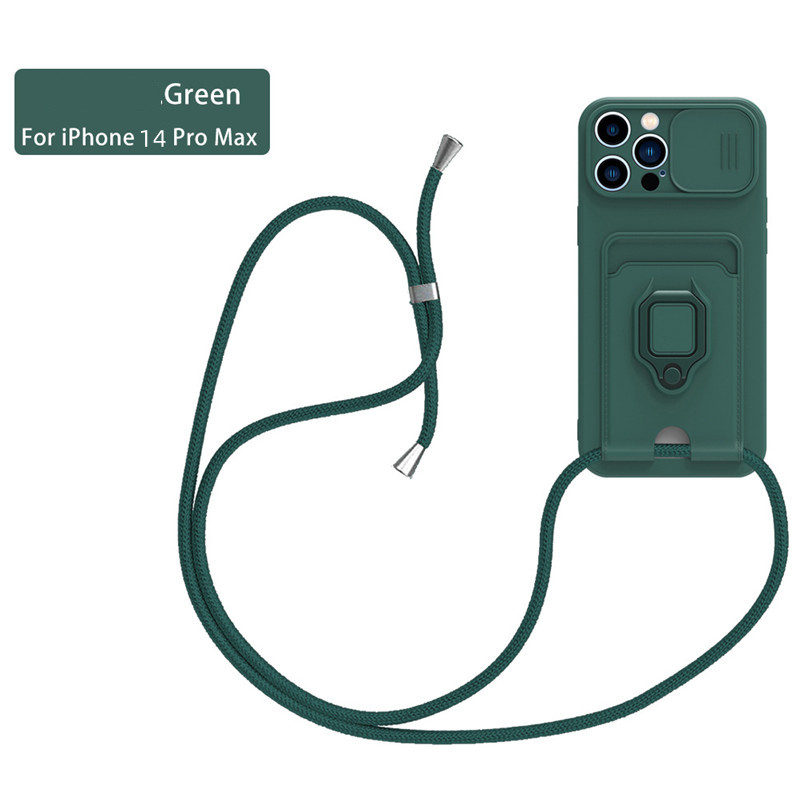 Az új termék alkalmas az Apple iPhone14Pro Max védőborításhoz, a Push Window Type Type Lisplension Rope Rope Collision Antis Mobile Phone védő borítóhoz