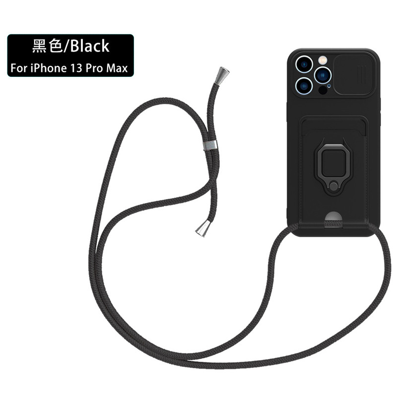 Az új termék alkalmas az Apple iPhone14Pro Max védőborításhoz, a Push Window Type Type Lisplension Rope Rope Collision Antis Mobile Phone védő borítóhoz