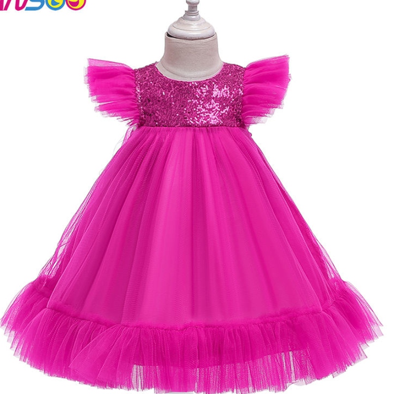 Ansoo rózsaszín tutu virág lányok \\ 'Party hercegnő kislány esküvői ruha 2-10 buli esküvői lányok gyerekeknek