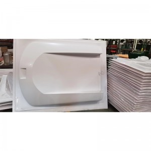 Vezetőnélküli autó műanyag héj.