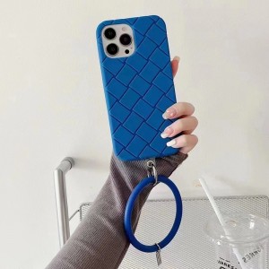 Alkalmas az Apple iPhone 14MAX tokhoz, háromdimenziós kockás karkötő Teljes csomag őszi bizonyítéka, TPU tok