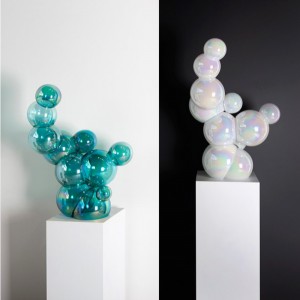 Fehérnégyzet alakú szoborbázis