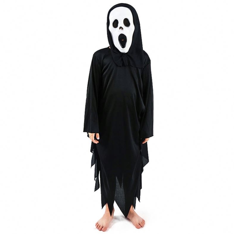 Halloween ijesztő cosplay öltöny fiúk hátborzongató fantom öltözködése szellem jelmez Halloween HCVM-003