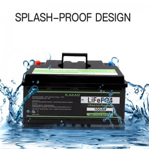 JiaAo lítium vas foszfát akkumulátor élettartam4 12v 100/200AH rv tengeri mély ciklusú bms Bluetooth lítium akkumulátor