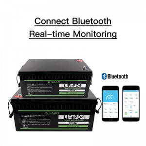 LiFePO4 bateria 25V 100/200Ah lítium vas akkumulátor csomag Könnyű súly 25 v 100/200 ah LiFePO4 akkumulátor hosszú ciklus élettartam lakókocsi számára