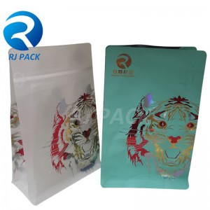 Zseb cipzár lapos alsó táskák UV -bélyegzéssel