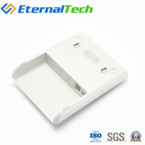 ISO tanúsítvánnyal ellátott fröccsöntő alkatrész fehér PC doboz