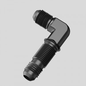 90 fokos férfi ömlesztőfej üzemanyag szerelvény adapter Union Alumínium